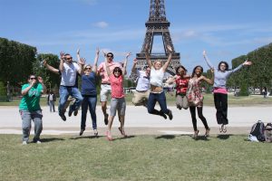 Σπουδαστές στο Παρίσι Γαλλία